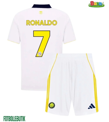 Al-Nassr Cristiano Ronaldo #7 Tredjeställ Barn 2025-26 Kortärmad (+ Korta byxor)
